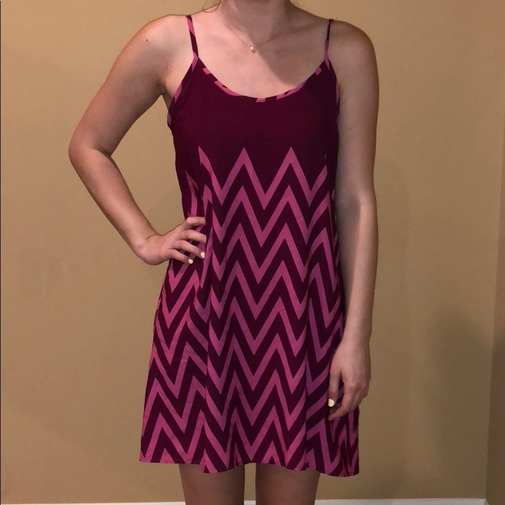 red dress
